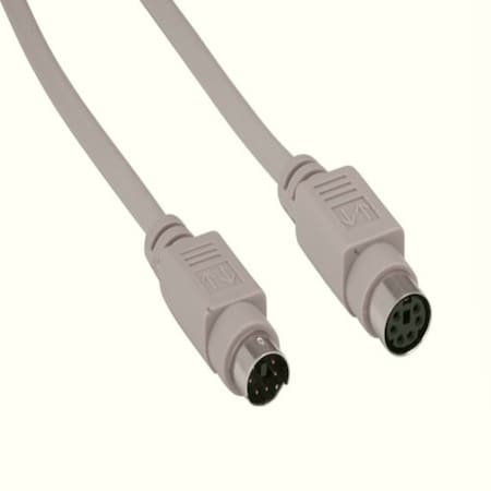 Sanoxy 15ft Mini-DIN6 M/F PS/2 Keyboard/Mouse Extension Cable SNX-CBL-LDR-MD101-0215