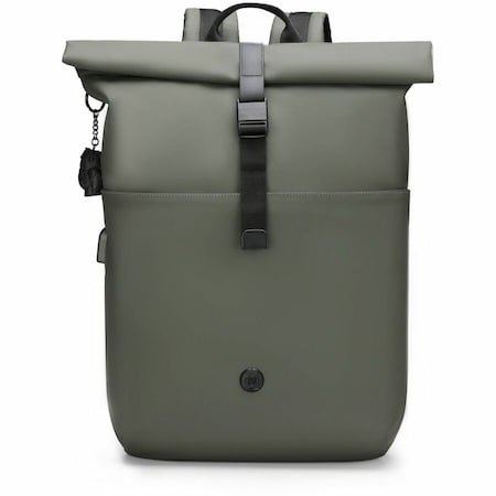 Swissdigital LAMONE Dark Grn Rolltop Bckpk SD168123