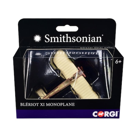 Stages For All Ages Bleriot XI Monoplane with Pilot Figure Smithsonian Series Diecast Model ST3477392