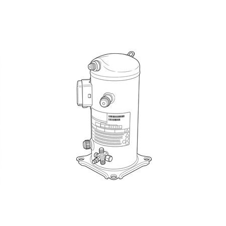 Copeland 200/230v3ph 30000Btu Scrl Comp ZB30KCE-TF5-965
