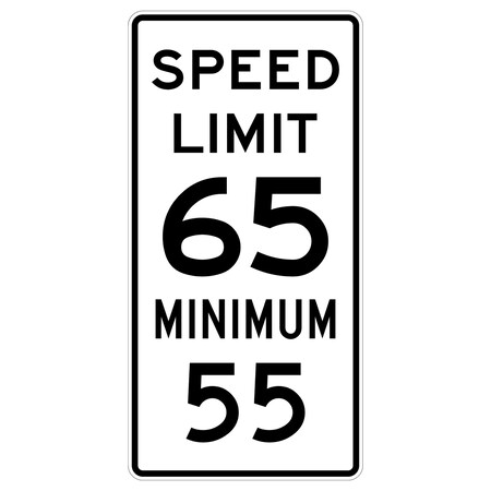 Sign Solutions Usa Traffic Sign, 24 in Width, Aluminum Sign, Vertical Rectangle DUS12DWT2448R2-4a655