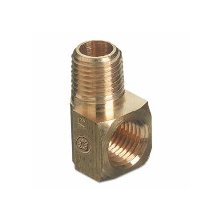 Western Enterprises Pipe Thread Elbows, Connector, 1,000 PSIG, Brass, 1/8 in (NPT), 10PK 312-BL-2-2LP