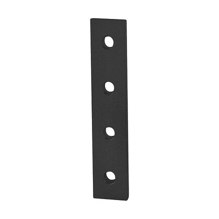 80/20 T-SlotFrmingConnector, Alum, Blk, 120mm, 4mm 30-4305-BLACK