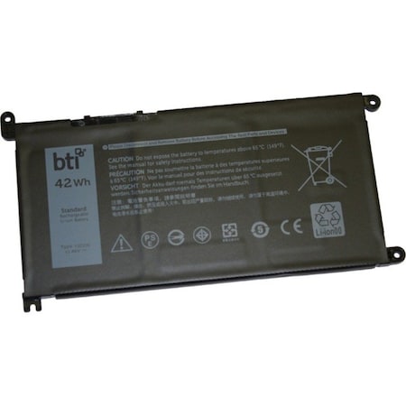 Battery Technology REPLACEMENT NOTEBOOK BATTERY FOR DELL INSPIRON 14 5482 5485 L2478-855 L02031-241 YRDD6-BTI