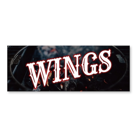 Signmission Wings, 12 Inch, Decal D-12-30440