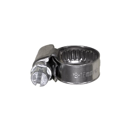 Auveco German/European Style Hose Clamps. 8mm-16mm, 10PK 25302