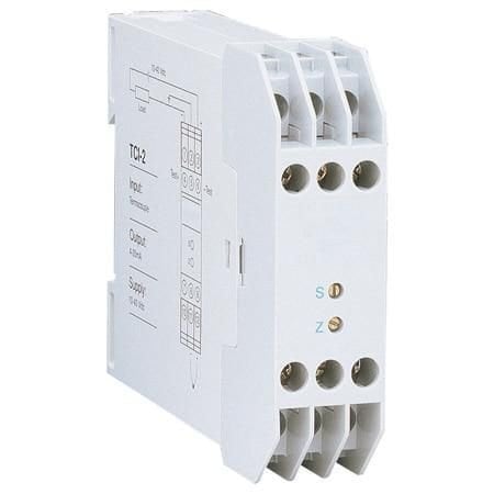 Omega Temperature Transmitter, DIN Rail, 2-Wire, RTD, 4 mA to 20 mA, -20 degC to 70 degC, 99 mm x 22.5 mm DRA-RTI-2