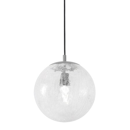 Afx Palla 9in. Medium Base Pendant, 120V, Satin Nickel PLAP09MBSN