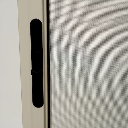 Ritescreen Sliding Screen Door, Left Hand, Clay, PetScreen Mesh, 47.5 in W x 77.625 in H KD.144EXT-A22-MSPT-H77 0.625 - W47 0.5-LH