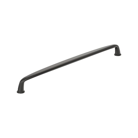 Amerock Kane 12-5/8 inch 320mm Center-to-Center Black Bronze Cabinet Pull BP53811BBR