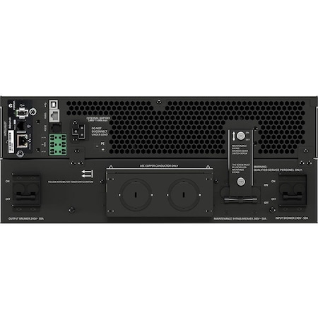 Liebert UPS System, 6000VA, Online/Double Conversion, Out: 208/120V AC In: 208V AC GXT56000MVRT4UXLN