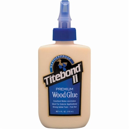 Franklin International 4 Oz Franklin 5002 Titebond II Weatherproof Exterior Wood Glue 5006