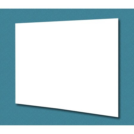 Aarco ClearVision Z-Bar Mounting Magnetic Glass Markerboards 6mm Magnetic 48"x48" 6WGBM4848Z