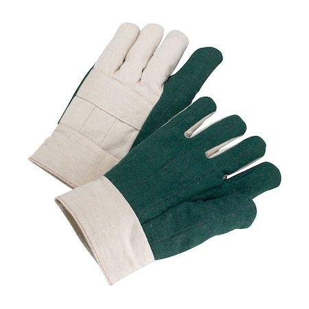 Pip Regular Weight Hot Mill Glove with Band Top Cuff and Cotton/Polyester Shell, 12PK 10984