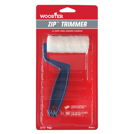 Wooster 3" Zip Trim Mini-Roller And Tray Kit R138
