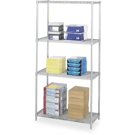 Safco Industrial Wire Shelving, 36 x 18" 5285GR