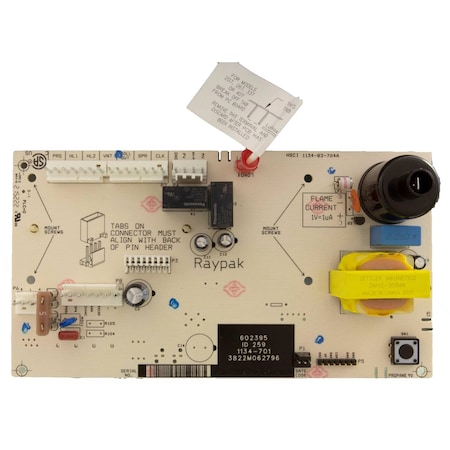 Raypak PC Control Board IID 3-Wire 100-10000345
