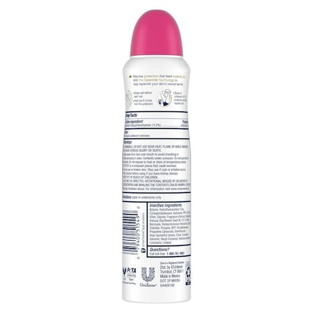 Dove Advanced Care Dragon Fruit and Coconut Cream Antiperspirant Deodorant Dry Spray, 3.8 Ounce, 12PK 64371448