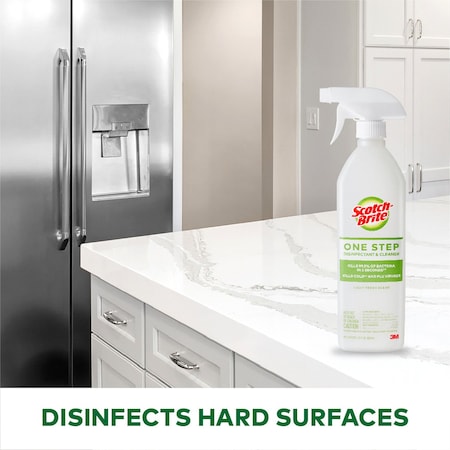 Scotch-Brite One Step Fresh Scent Disinfectant Cleaner 28 oz SB-1STP-RTU