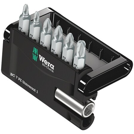 Wera Bit-Check 7 PZ Universal 1, 7 pieces 5056296001