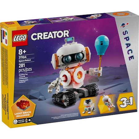 Lego Creator Space Robot Building Toy Multi 281 pc 31164