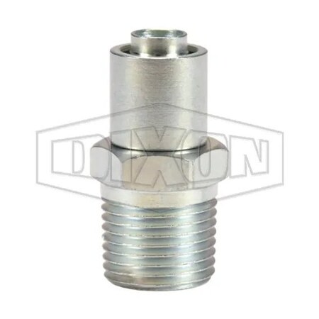 Dixon Crimp Collar, 3/4 in, Nominal Rigid Male, Carbon Steel, Domestic MPC-12-12