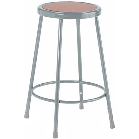 Diversified Spaces Stool, Steel, Hardboard Seat, 24" S-24