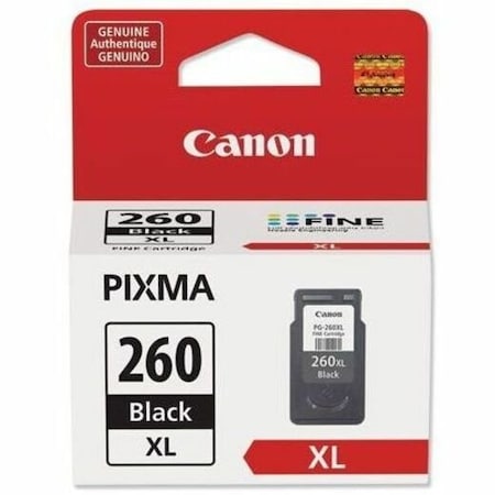 Canon High-Yield Ink PG-260XL, Black 3706C001