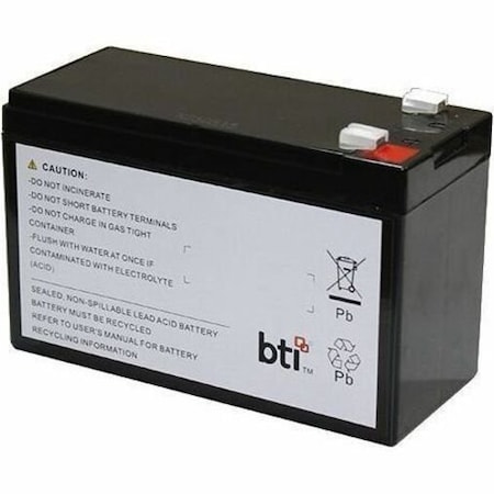 Battery Technology BTI 12V 1-CELL LEAD ACID UPS BATTERY FOR APC BACK-UPS BE450G, BACK APCRBC114-TAA