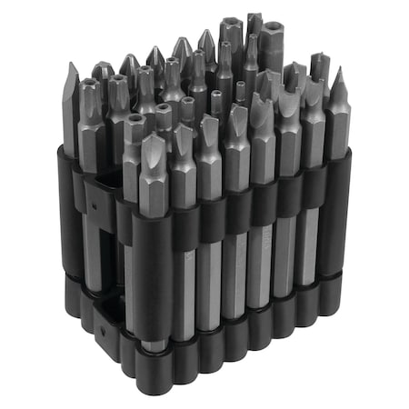 Performance Tool 32 pc. Security Bit Set, Tamper Proof Bits, Torq, Tri-Wing, Spanner W8659