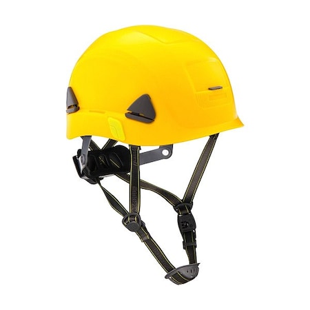 Honeywell North Climbing Helmet, HDPE, 8 Point Ratchet, Type 1, Class E, Type 2, Class E CSH10002