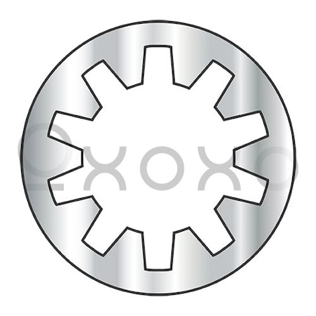 Oxoxo M3 Din 6797 J Metric Internal Tooth Lock Washer A2 18 8 Stainless Steel, 10000PK 544706