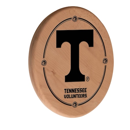 Holland Bar Stool Co University of Tennessee 13" Laser Engraved Solid Wood Sign WSgnLNatTennes