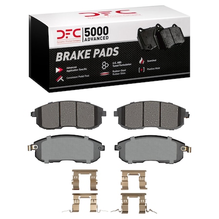 Dfc 5000 Advanced Disc Brake Pad Set, 1551-0815-01