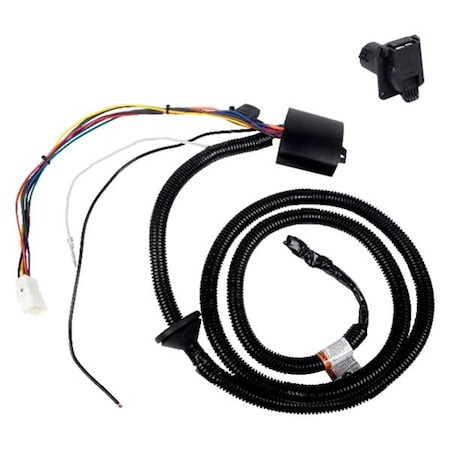 Newalthlete 7 Way Tow Harness Wiring Package with Circuit Protected HD Modulite for 2019-C Suburu Ascent NE2622054