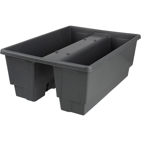 Pure Garden Railing Planter 20.75 in Flower Box w/ Drainage Insert 6-Gallon Outdoor Planter Box 50-LG1462
