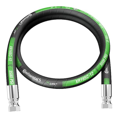 Continental Hydraulic Hose Assembly XR16SC-12-048-FJ-FJ