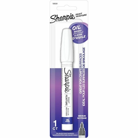 Sharpie Liquid Paint Marker, White, Fiber 1905361
