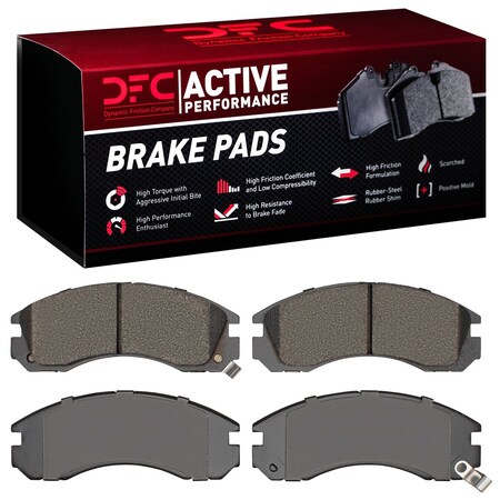Dfc Active Performance, Disc Brake Pad Set,  1115-0530-00