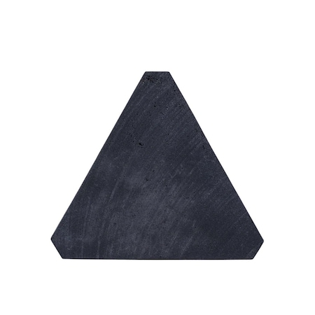 Homeroots 24" Natural And Charcoal Reclaimed Wood And Stone Block End Table 716388