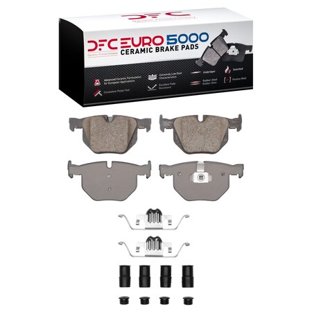 Dfc 5000 Euro Ceramic Disc Brake Pad Set,  1600-1042-01