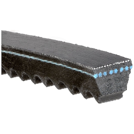 Gates Cogged V-Belt, Metric Power, XPB1500, XPB, EPDM, 1518 mm, 16-mm Top Width XPB1500