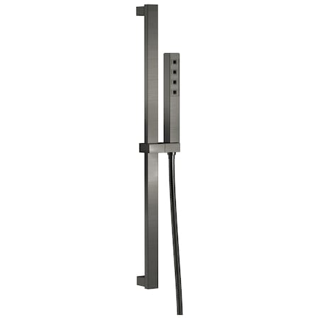 Delta Universal Showering Components H2Okinetic Single-Setting Slide Bar Hand Shower 51567-KS-PR