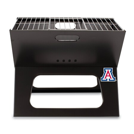 Picnic Time Family Of Brands NCAA Arizona Wildcats X-Grill Portable Grill - Camping Grill 775-00-175-014-0