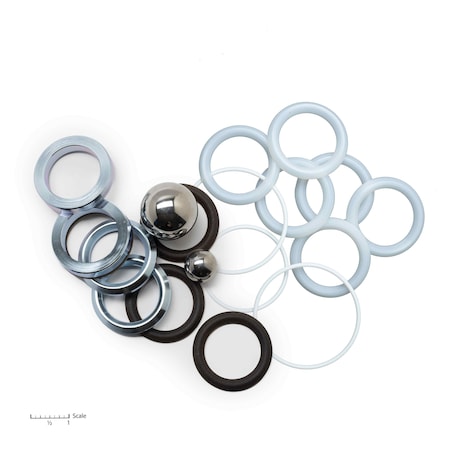 Bedford Precision Parts Kit, Repair Dura-Flo 1100 Replaces Graco 237168 20-3682