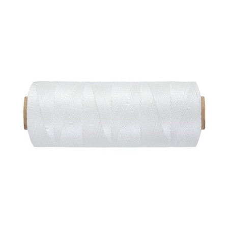 Captain Cold 1000 ft. White Twisted Polyester Mason Line Rope CA2742907