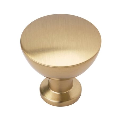 Amerock Grail Series Cabinet Knob, 1-5/16 in Projection, Zinc, Champagne Bronze BP37330CZ
