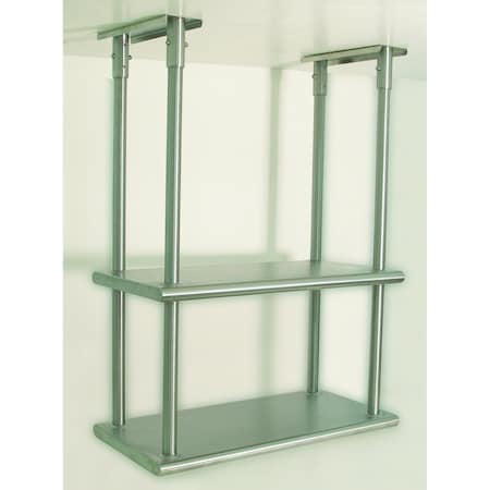 Advance Tabco Shelf ceiling mounted double-deck DCM-18-48