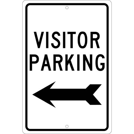 Nmc Visitor Parking Sign, TM9H TM9H