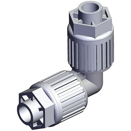 Smc High Purity Tube Fitting, Union, PFA LQ3E3A
